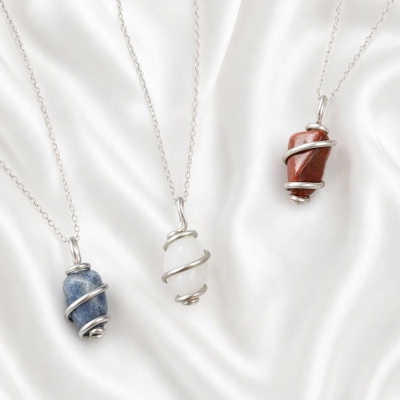 Collares De Piedras Varios