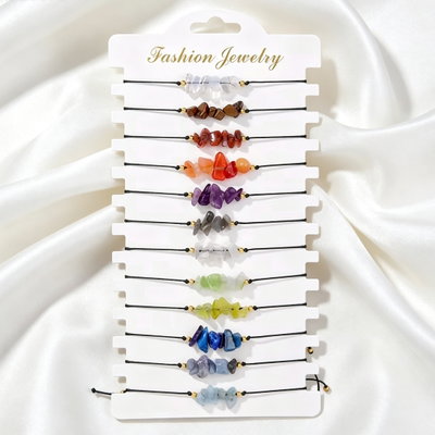 Set Pulseras Escallas Naturales 
