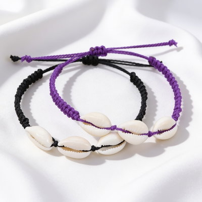 Pulsera Tobillera Caracoles