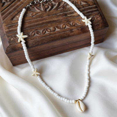 Collar Caracol Estrellas