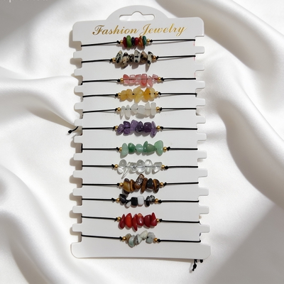 Set Pulseras Escallas Naturales 