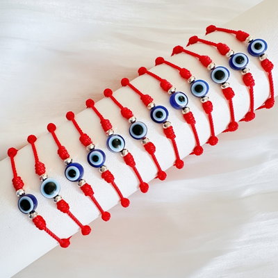 Pulseras 7 Nudos Ojo Turco 