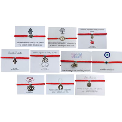 Combo X10 Pulseras Protectoras