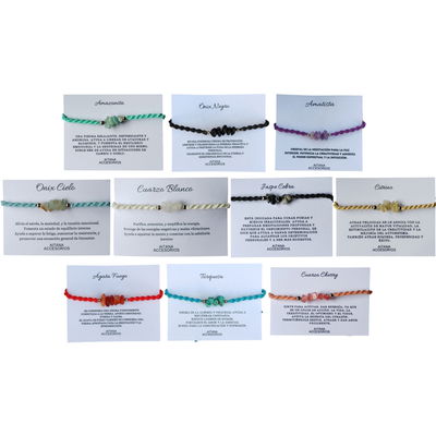 Combo X10 Pulseras Escallas 