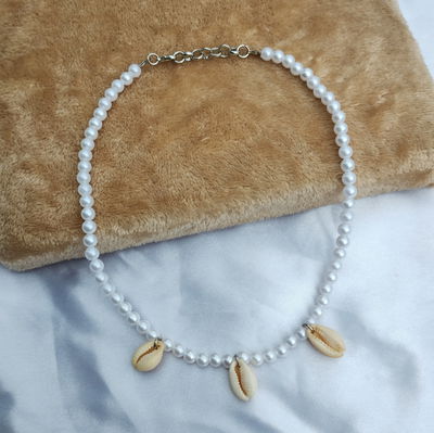 Chocker Perlas Caracoles