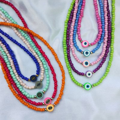 Combo X10 Collares Ojo Turco 