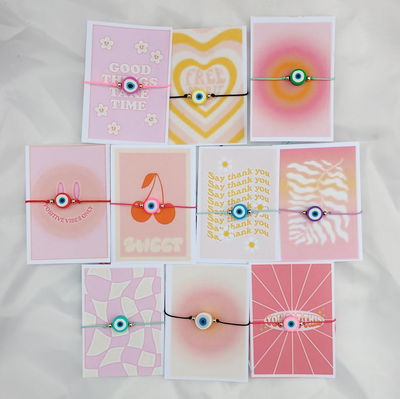 Combo X10 Pulseras Ojo Turco 
