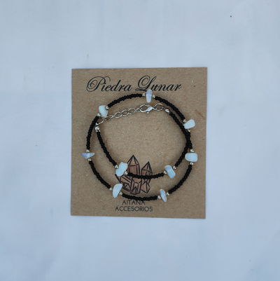 Collares Escallas Piedra Lunar 
