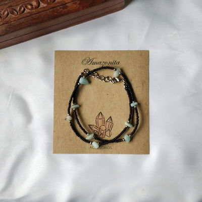 Collares Escallas Amazonita 