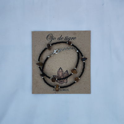 Collares Escallas Ojo De Tigre 