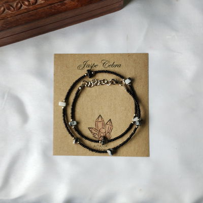 Collares Escallas Jaspe Cebra 