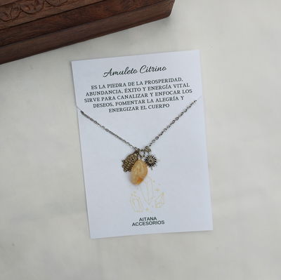 Amuleto Citrino 