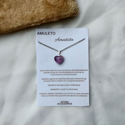 Corazón Amatista 
