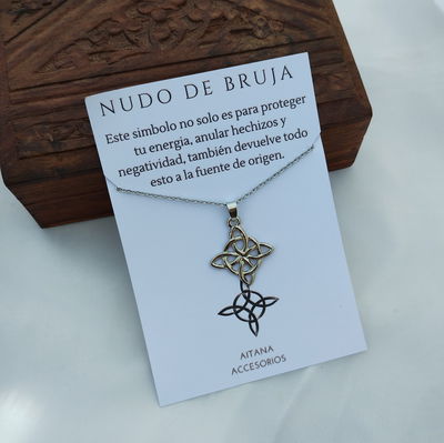 Cadena Nudo De Bruja 2