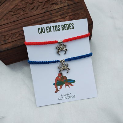 Pulseras Hombre Araña 
