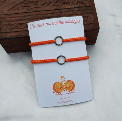 Pulseras Media Naranja 