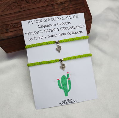 Pulseras Cactus 
