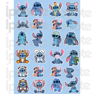 PDF imprimible stickers A6