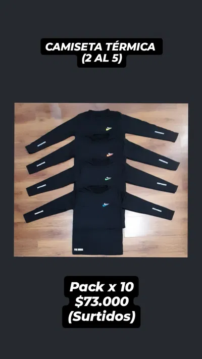 pack térmicas de hombre 