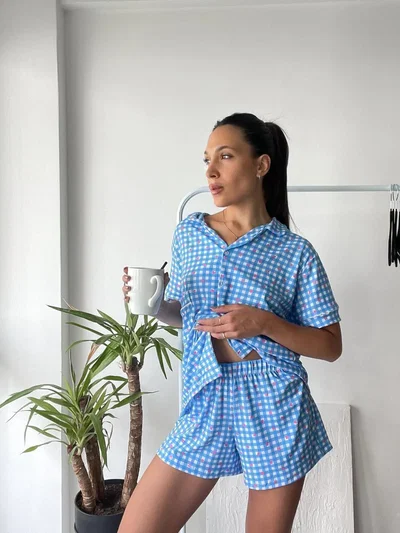 Pijama Camisero Cuadrille