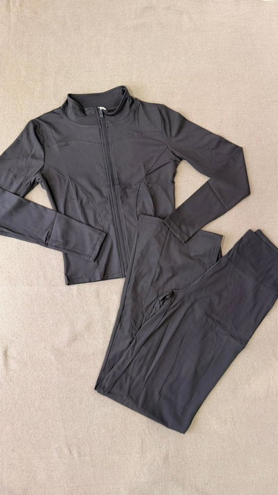 Set Yoga Oxford Gris