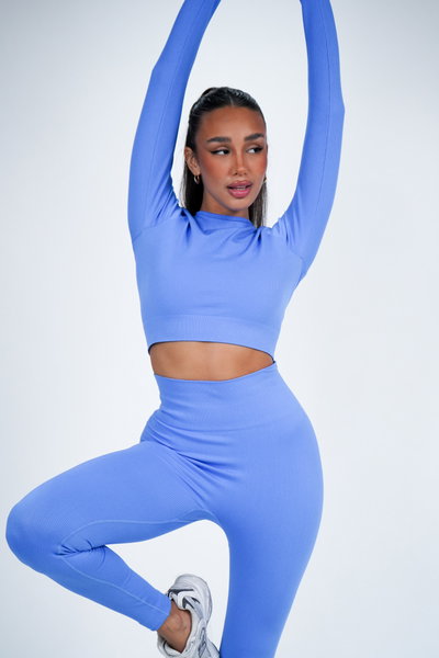 Conjunto Seamless Wanda Celeste (sin frunce)