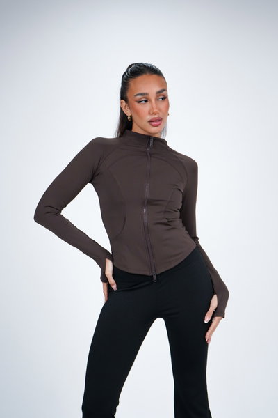 Campera Bloom Seamless Chocolate