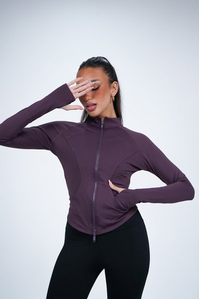 Campera Bloom Seamless Malbec