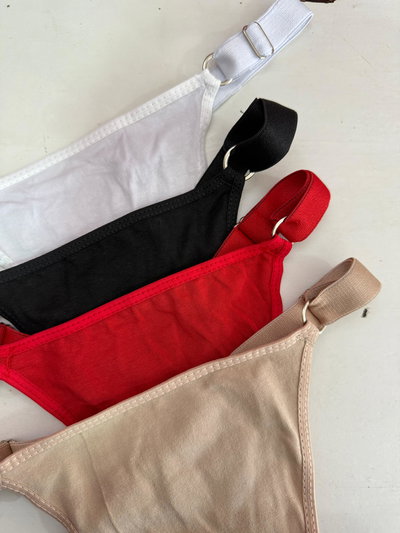 Pack x4 regulables elastico ancho