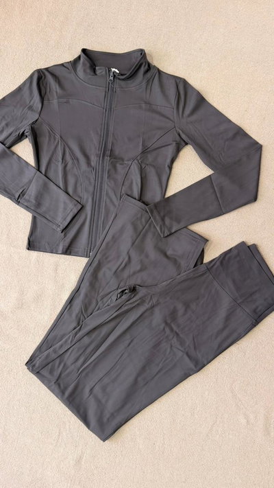 Campera Yoga Oxford Gris
