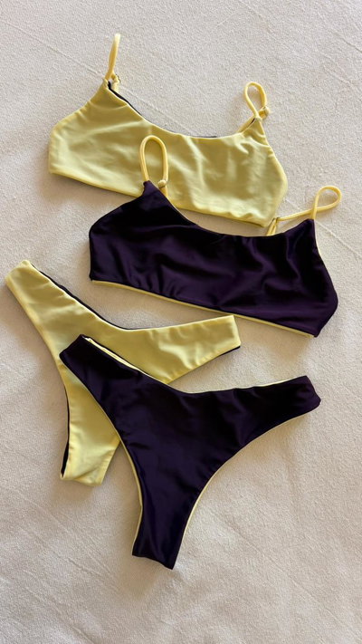 Bikini Reversible Atenas Malbec