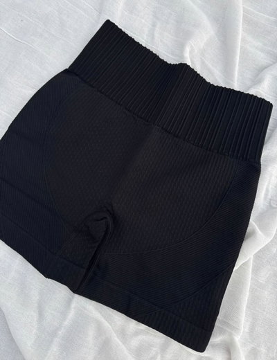 Short Seamless Noruega Negro (SIN frunce)