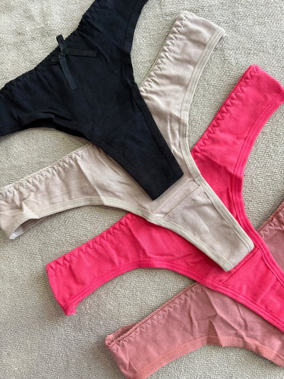 Pack x4 Less Algodón importadas