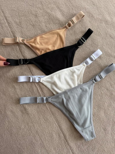 Pack x4 regulables elastico ancho