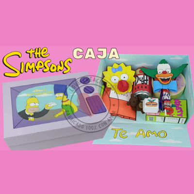 Caja ¨The Simpsons¨