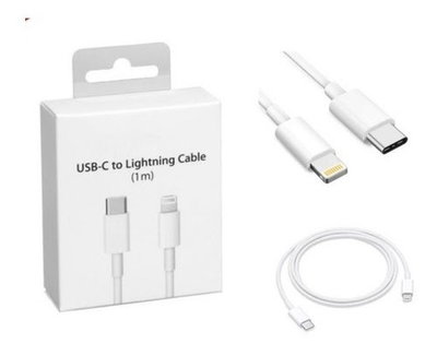 Cables iPhone USB-C a Lightning Carga rápida 1M