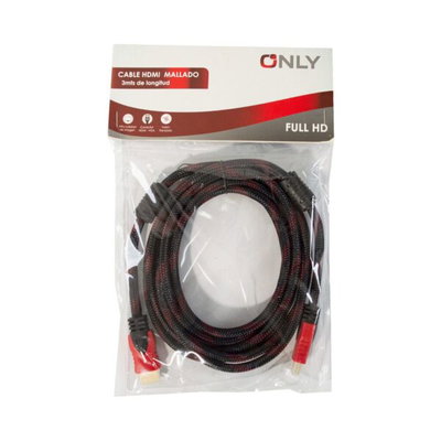 CABLE HDMI MALLADO 3M – OD:7.8MM, 1.4V