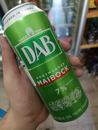 Cerveza DAB (Alemania) Maibock Lata 500ml