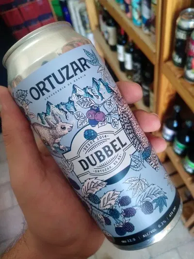 Cerveza Ortuzar Dubbel Lata 473ml