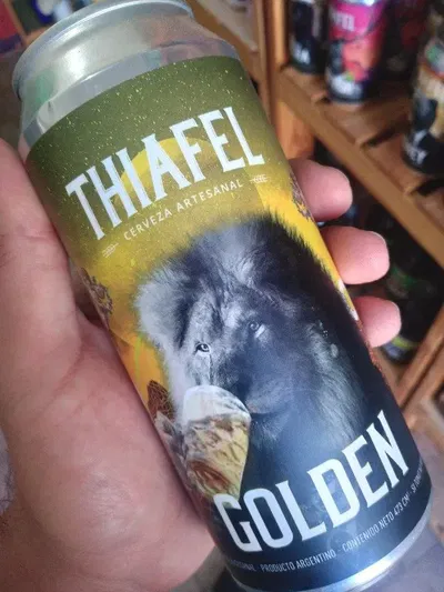 Cerveza Thiafel Golden Lata 473ml