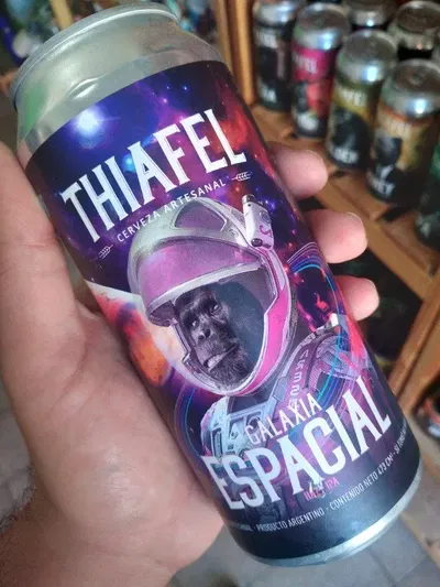 Cerveza Thiafel "Galaxia Espacial" Hazy Ipa Lata 473ml
