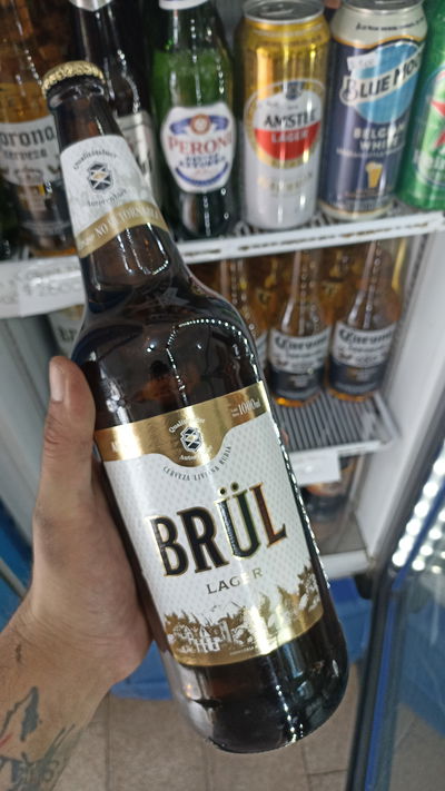 Cerveza Brül Vidrio 1L. Descartable 