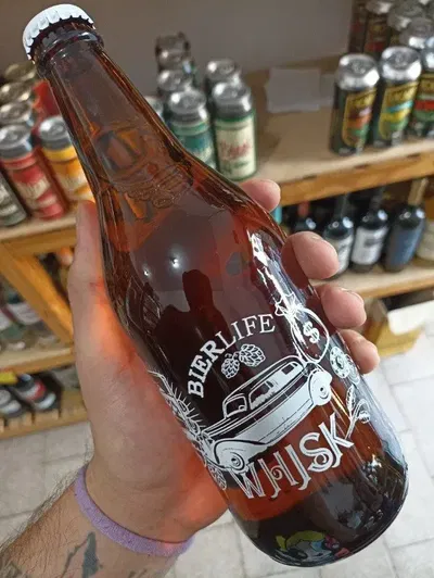 Cerveza Bierlife Ipa Whisky Porrón 500ml