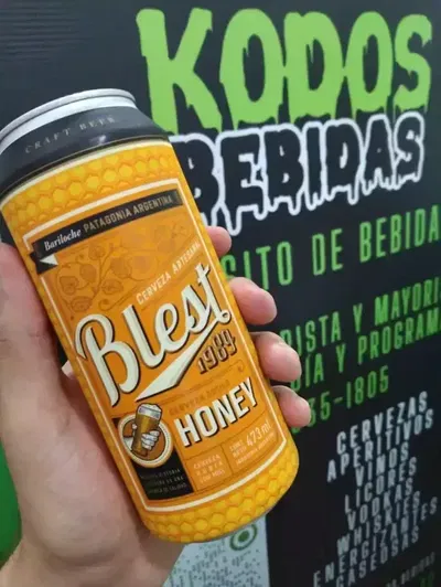 Cerveza Blest Honey Lata 473ml