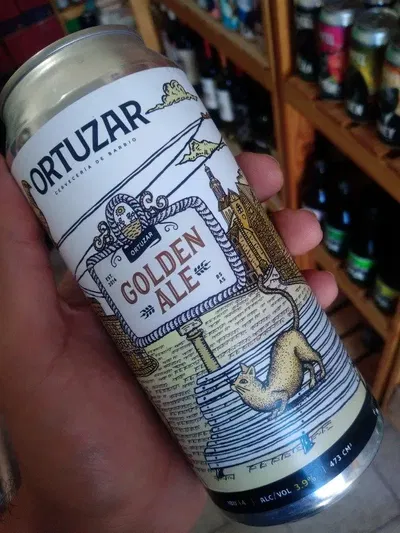 Cerveza Ortuzar Golden Lata 473ml