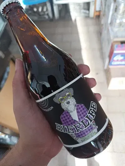 Cerveza Bierlife Cream Stout Porrón 500ml