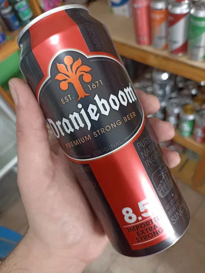 Cerveza Oranjeboom (Países Bajos) Lager 8,5° Lata 500ml
