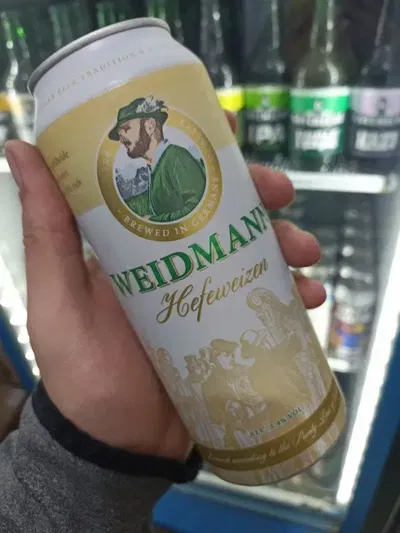 Cerveza Weidmann (Alemania) Hefeweizen Lata 500ml