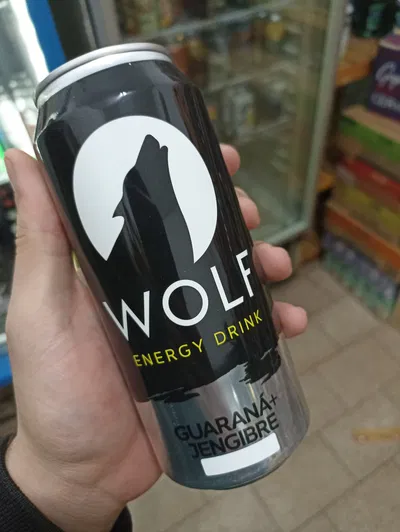 Energizante Wolf Energy Guaraná y Jengibre Lata 437ml 