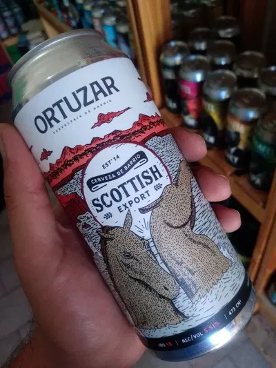 Cerveza Ortuzar Scottish Lata 473ml